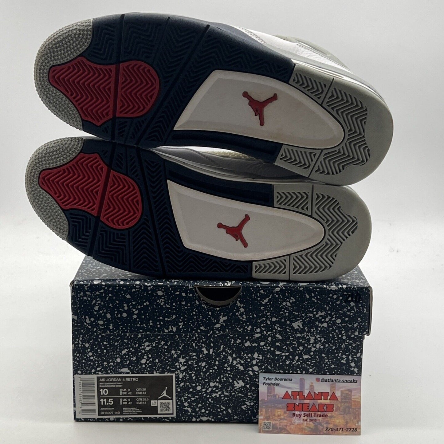 Size 10 - Air Jordan 4 Retro Mid Midnight Navy (DH6927-140)