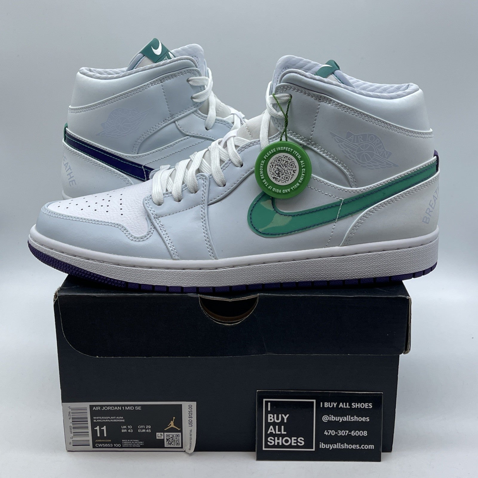 Size 11 - Luka Doncic x Air Jordan 1 SE Mid Pregame Pack - Mindfulness