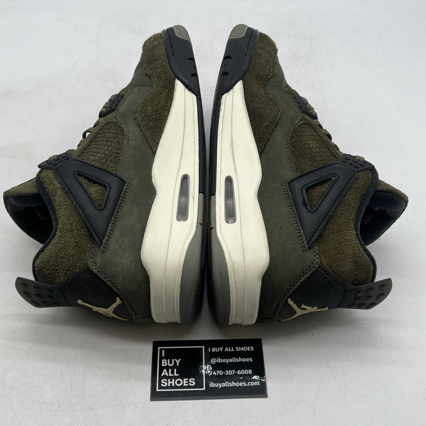 Size 11 - Air Jordan 4 SE Retro Low Craft - Olive (FB9927-200)