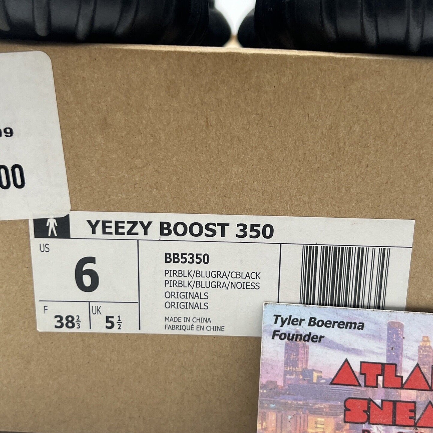 Size 6 - adidas Yeezy Boost 350 2016 Pirate Black Red (BB5350)