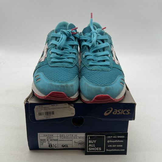 Size 8.5 - ASICS Bait x Gel Lyte 3 Teal Dragon (H42HK4001)