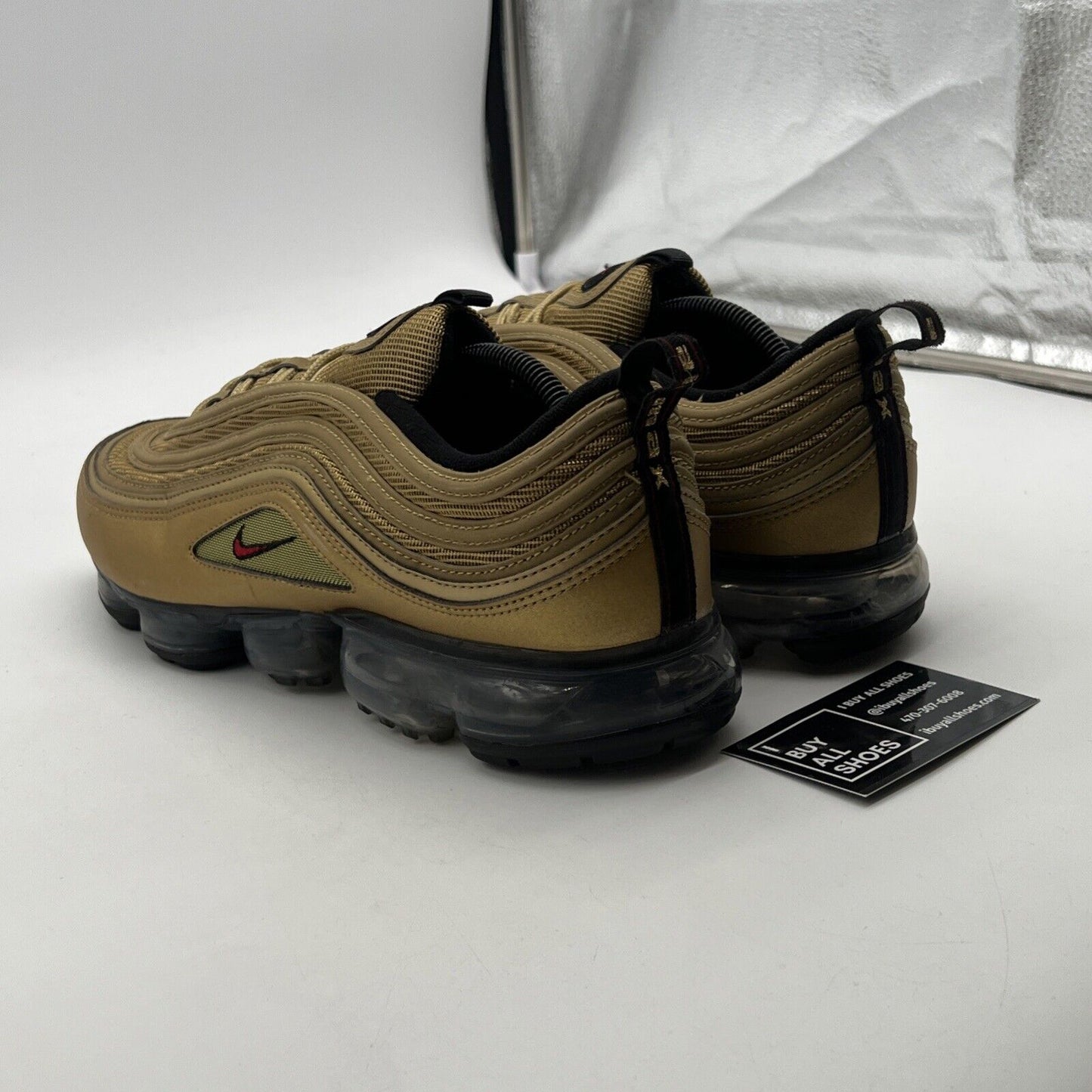 Size 12 - Nike Air Vapormax 97 Metallic Gold (AJ7291-700)