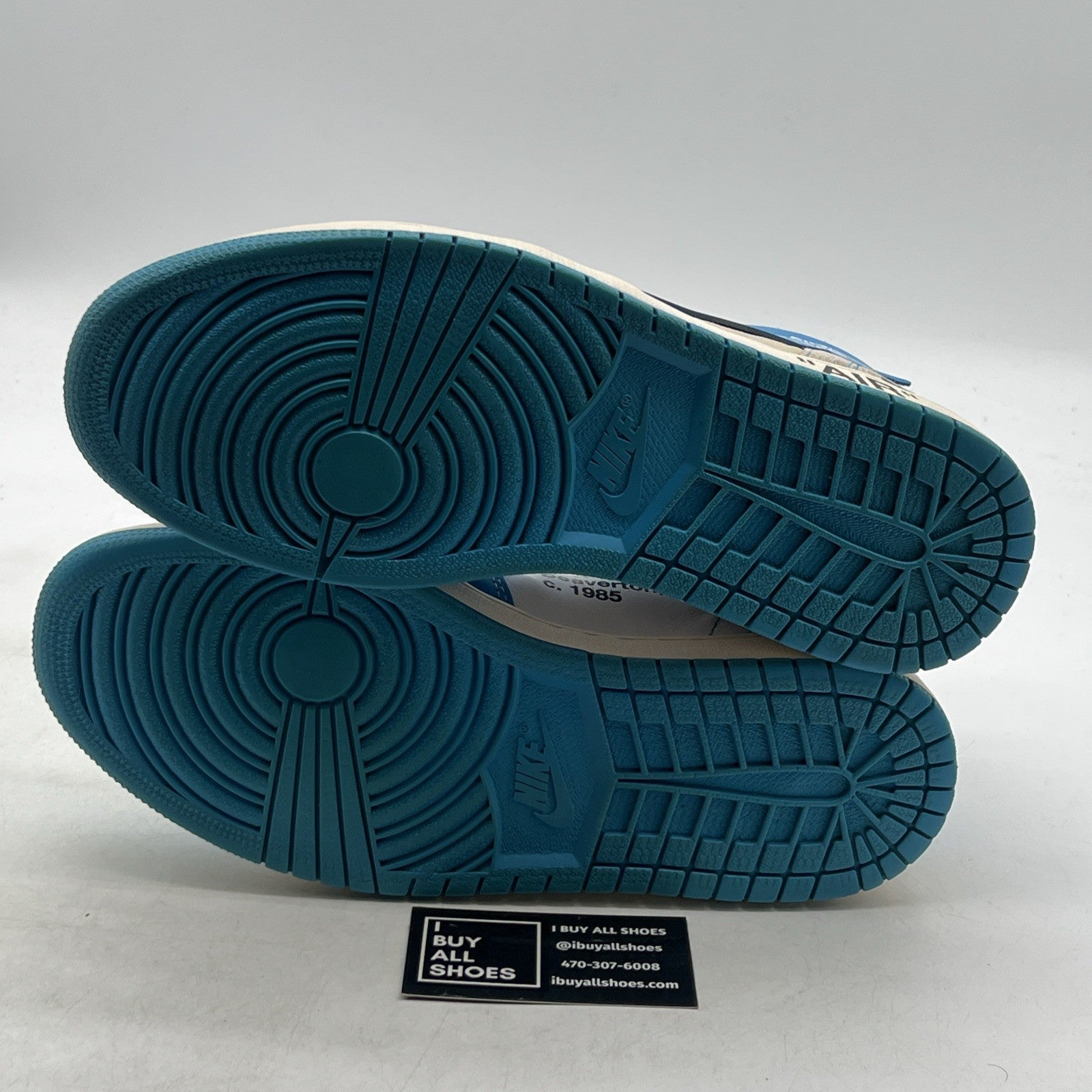Size 10.5 - Air Jordan 1 Retro OG x Off-White High UNC (AQ0818-148)