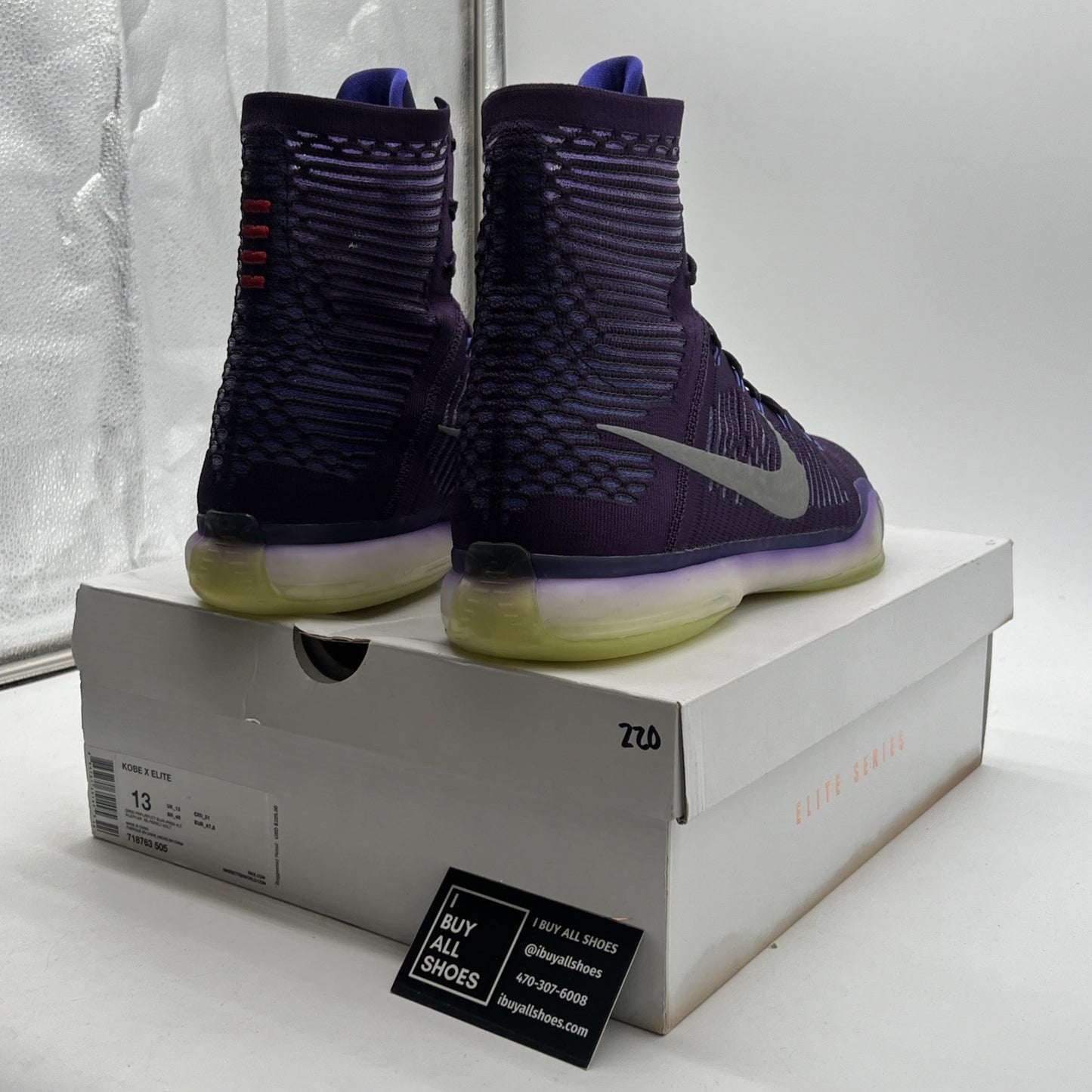 Size 13 - Nike Kobe 10 Elite Team (718763-505)