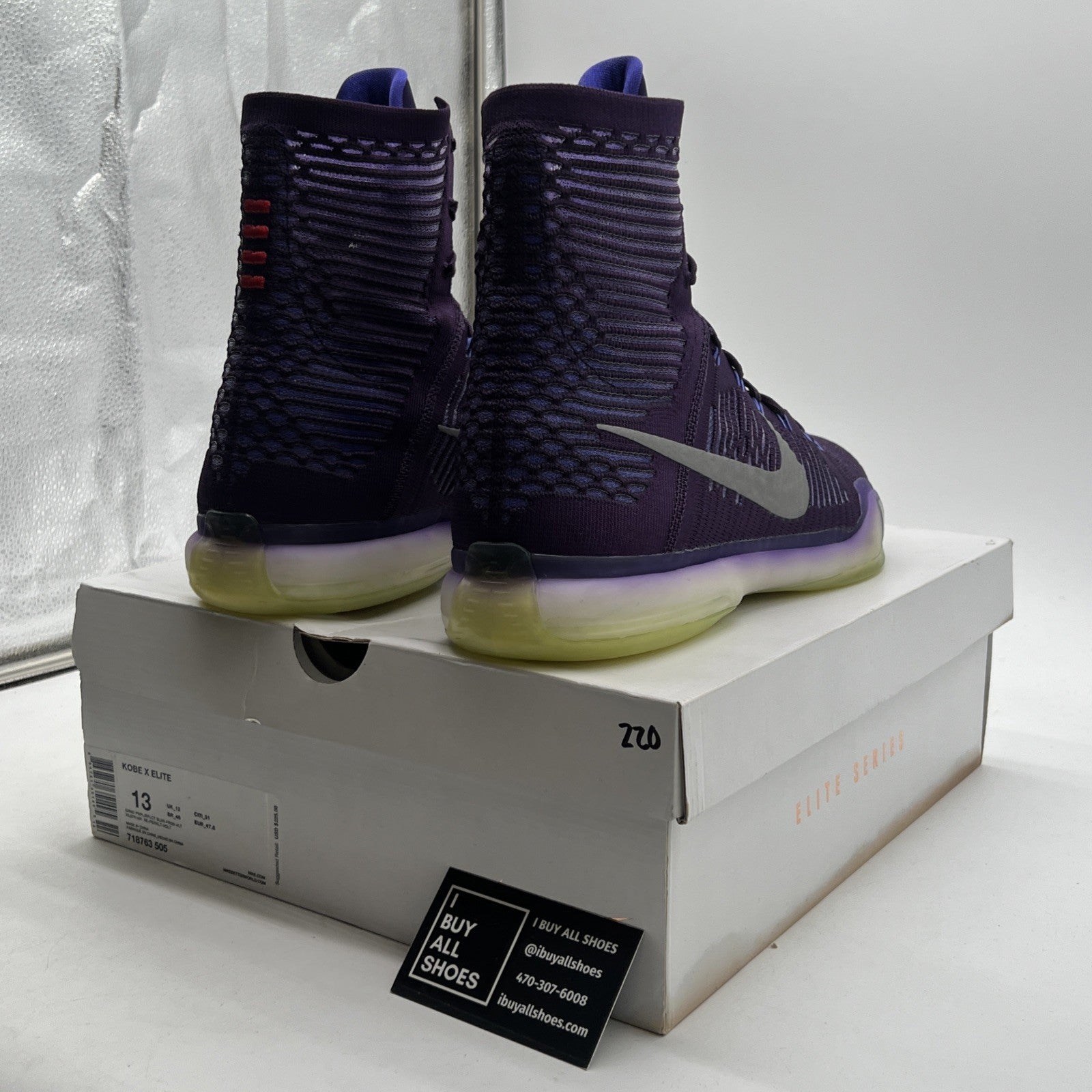 Size 13 - Nike Kobe 10 Elite Team (718763-505)