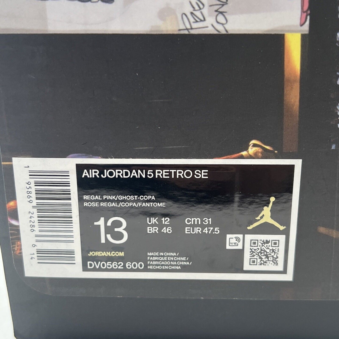 Size 13 - Air Jordan 5 Easter 2022 (DV0562-600)