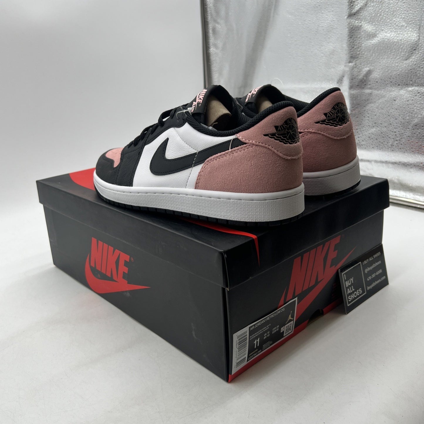 Size 11 - Air Jordan 1 Low OG Bleached Coral (CZ0790-061)