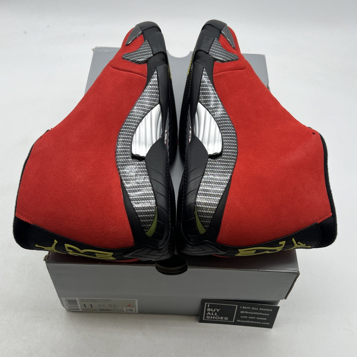 Size 11 - Air Jordan 14 Retro 2025 Ferrari (IF5015-600)