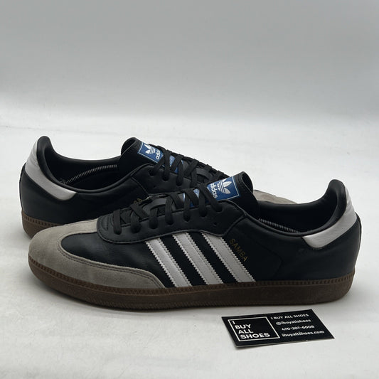 Size 14 - adidas Samba Vegan Low Black Gum (H01878)