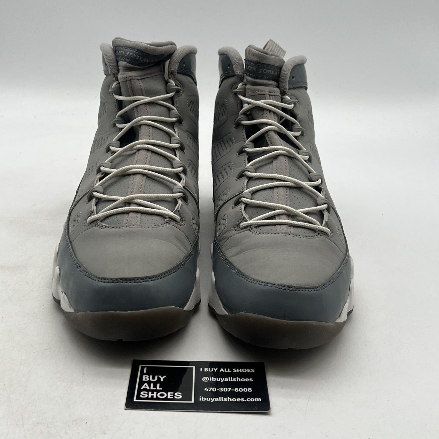 Size 13 - Air Jordan 9 Retro 2012 Cool Grey (302370-015)