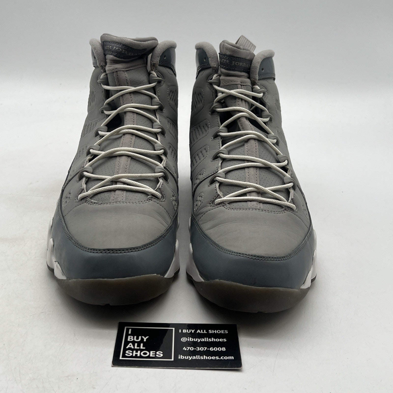 Size 13 - Air Jordan 9 Retro 2012 Cool Grey (302370-015)