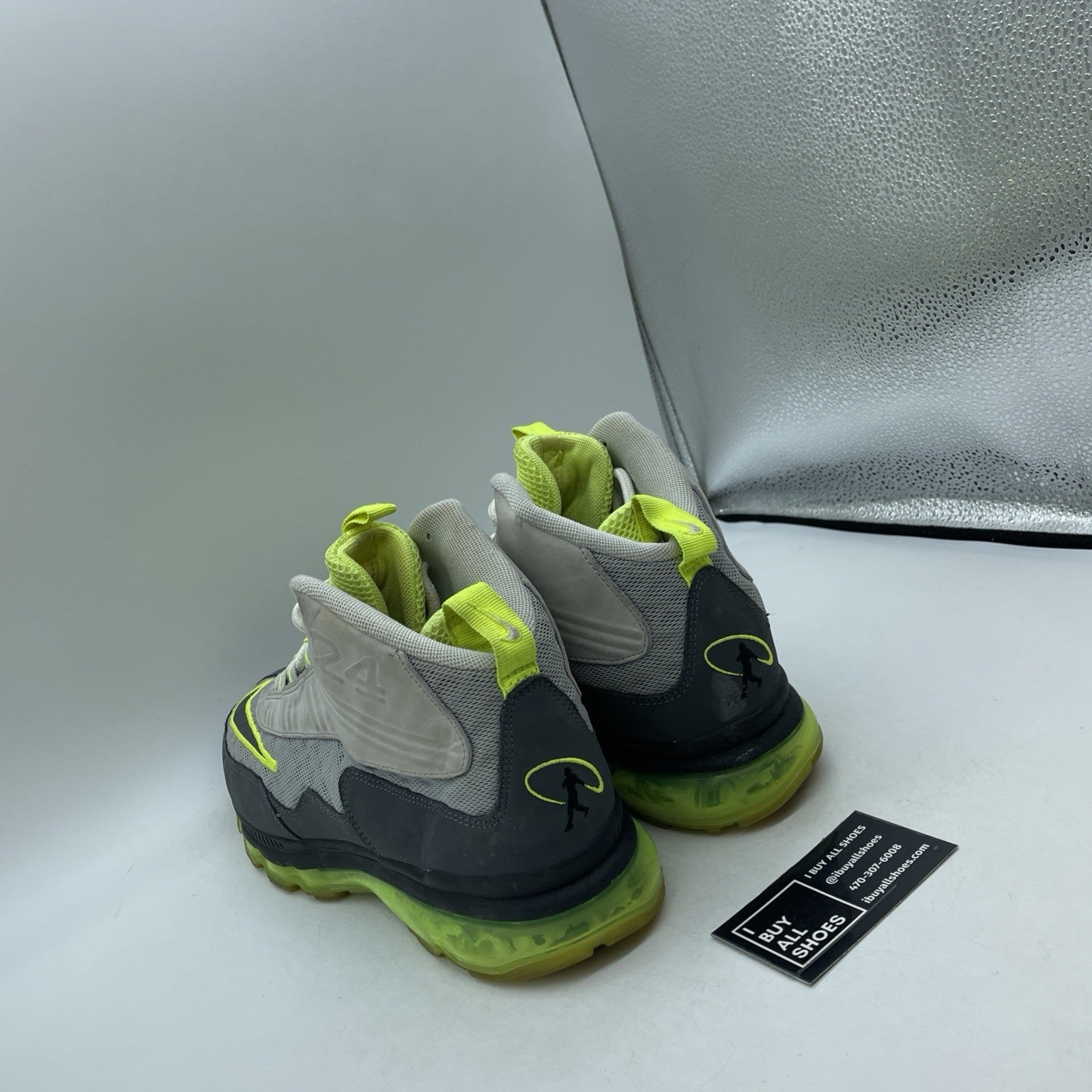 Size 12 - Nike Air Max Jr Gray (442478-001)
