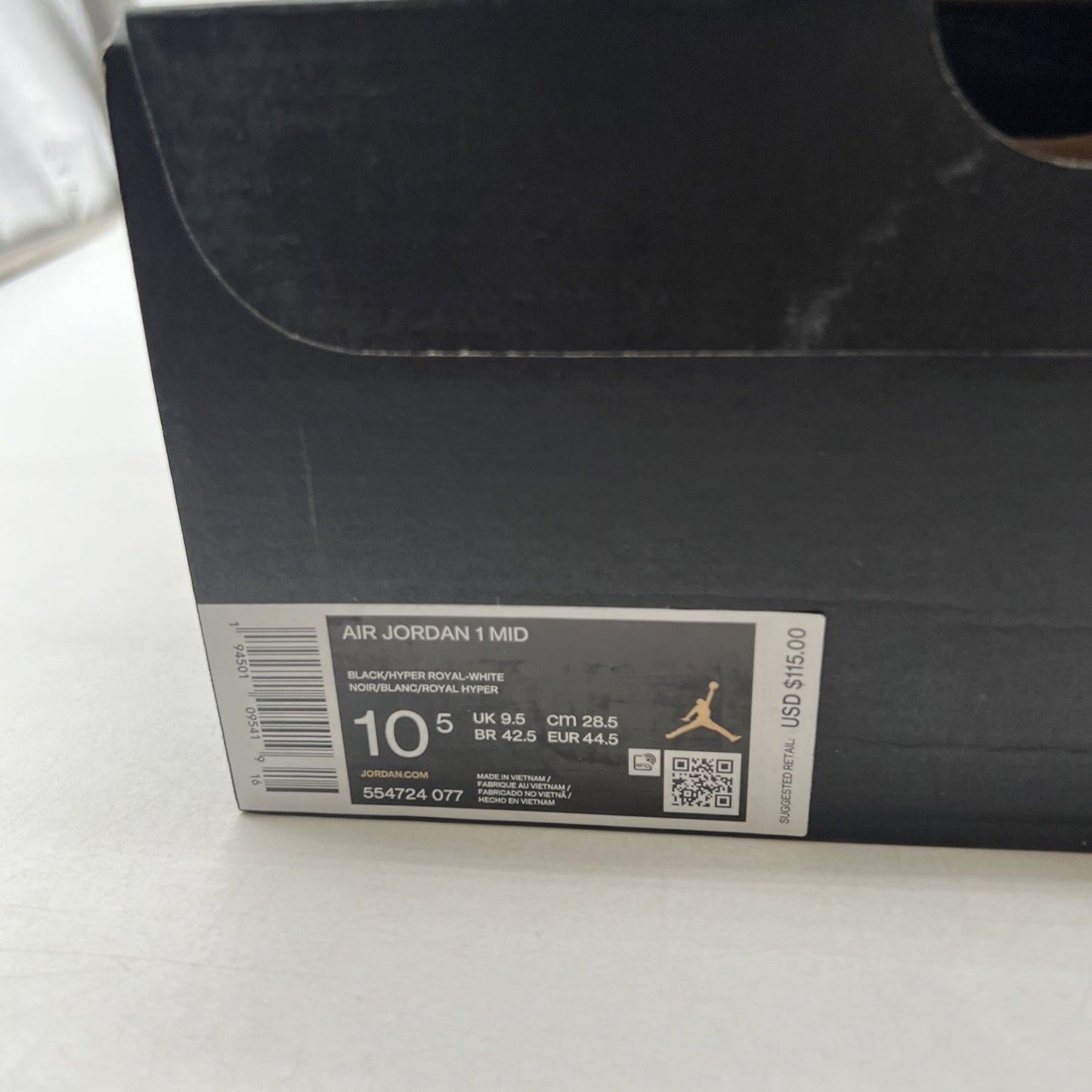 Size 10.5 - Air Jordan 1 Mid Orlando Magic (554724-007)