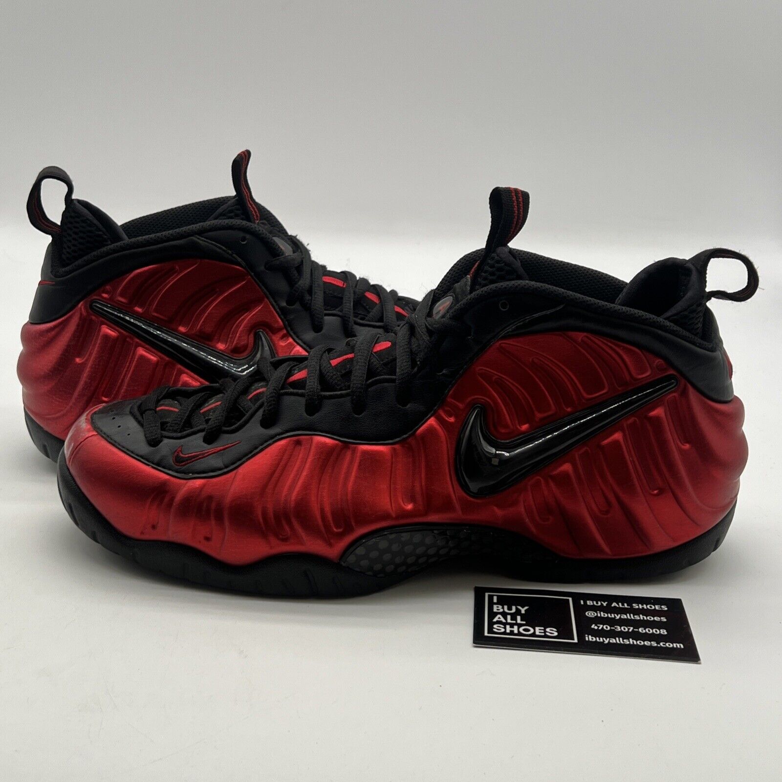 Size 11.5 - Nike Air Foamposite Pro University Red (624041-604)