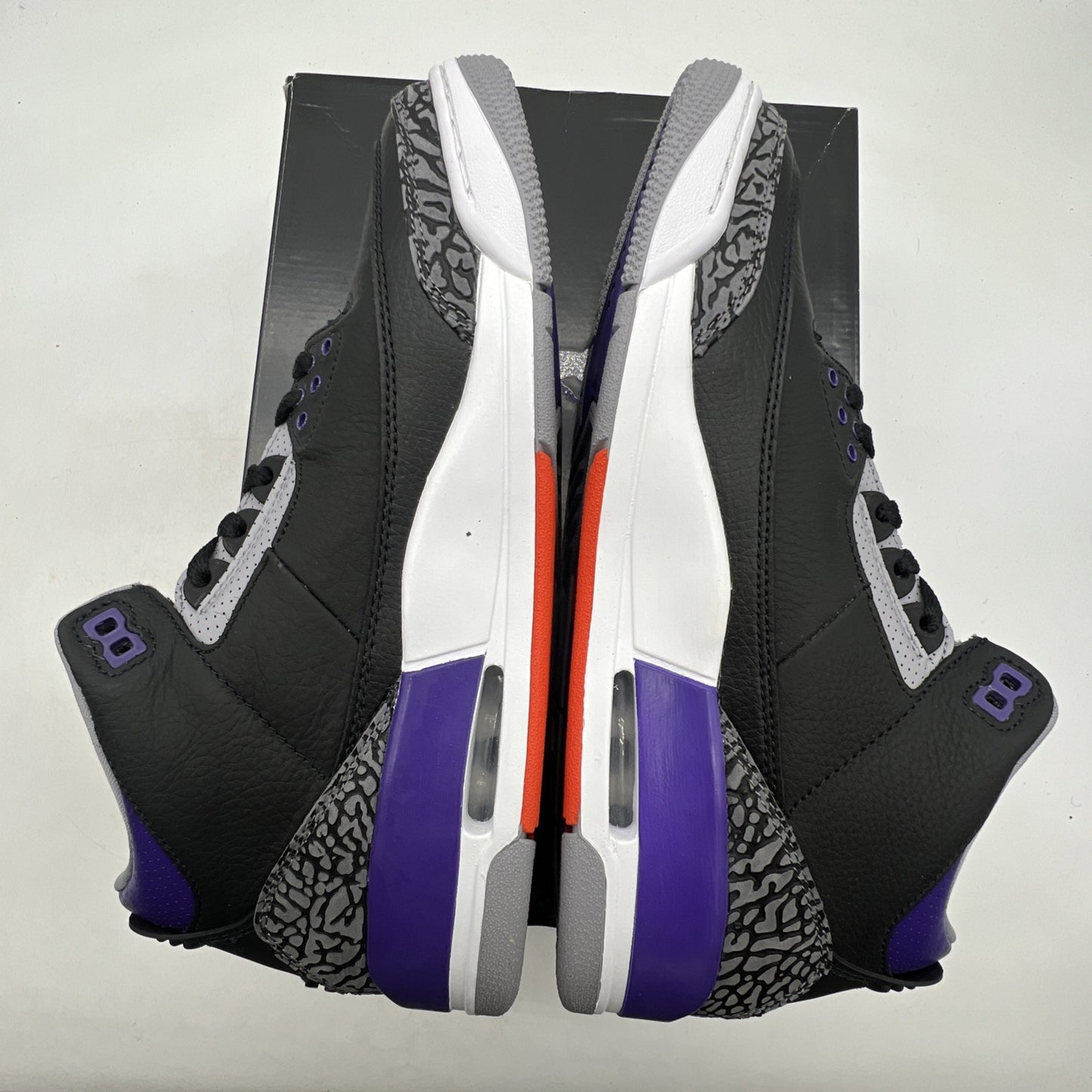 Size 10.5 - Air Jordan 3 Retro Court Purple (CT8532-050)