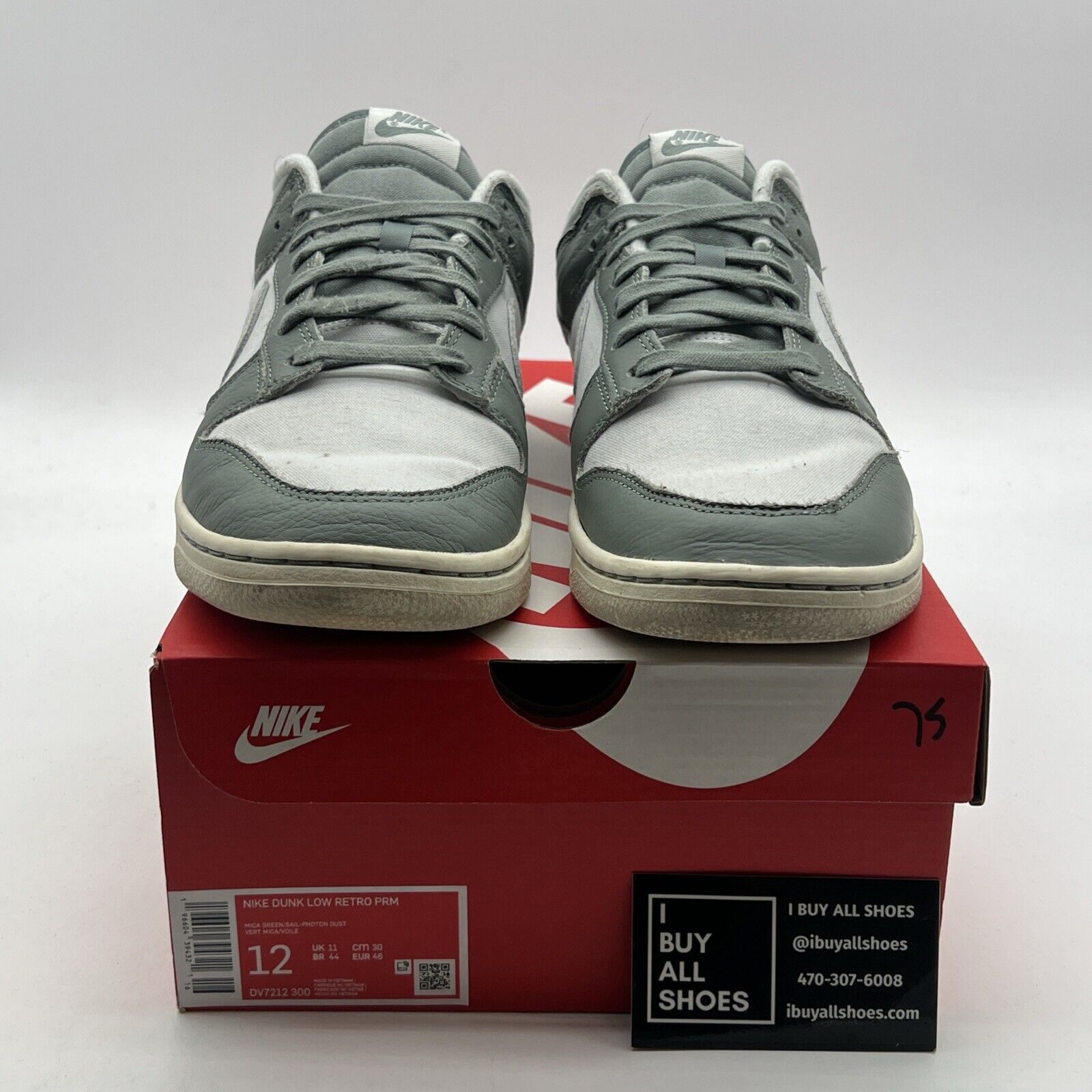 Size 12 - Nike Dunk Low Mica Green (DV7212-300)