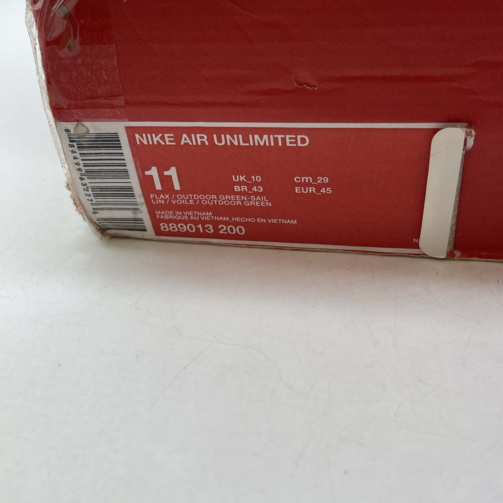 Size 11 - Nike Air Unlimited Flax (889013-200)