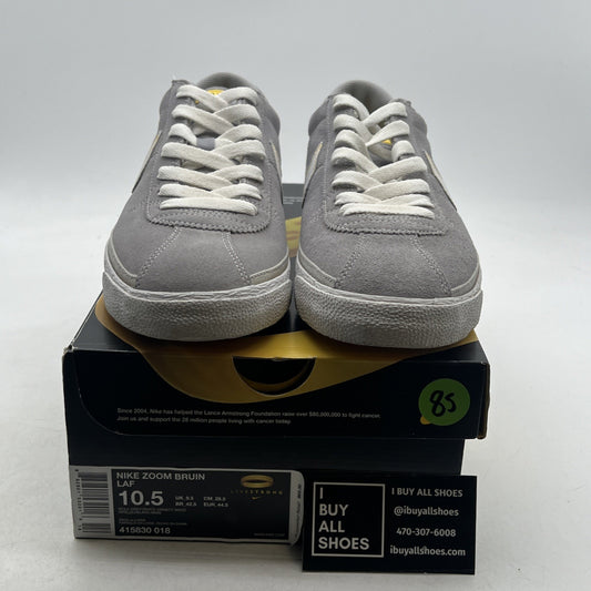 Size 10.5 - Nike Zoom Bruin Laf Grey/White 2010 (415830-018)