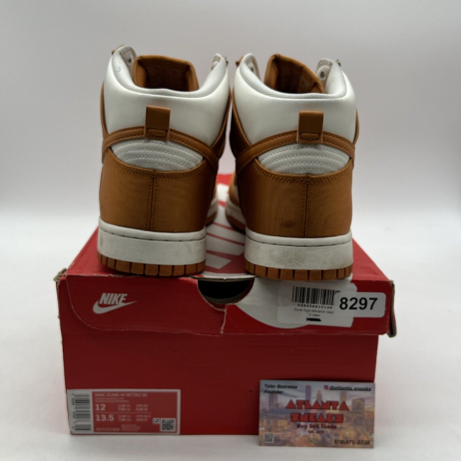 Size 12 - Nike Dunk High Monarch Canvas (DV7223-800)