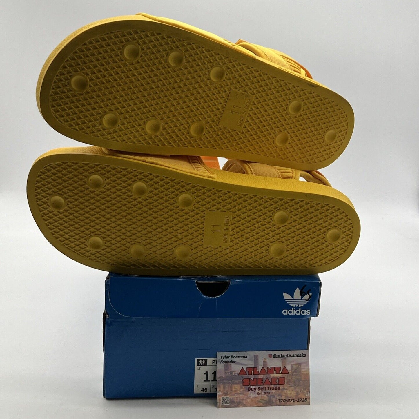 Adidas Adilette 2 Pharrell Yellow-(EG7825)