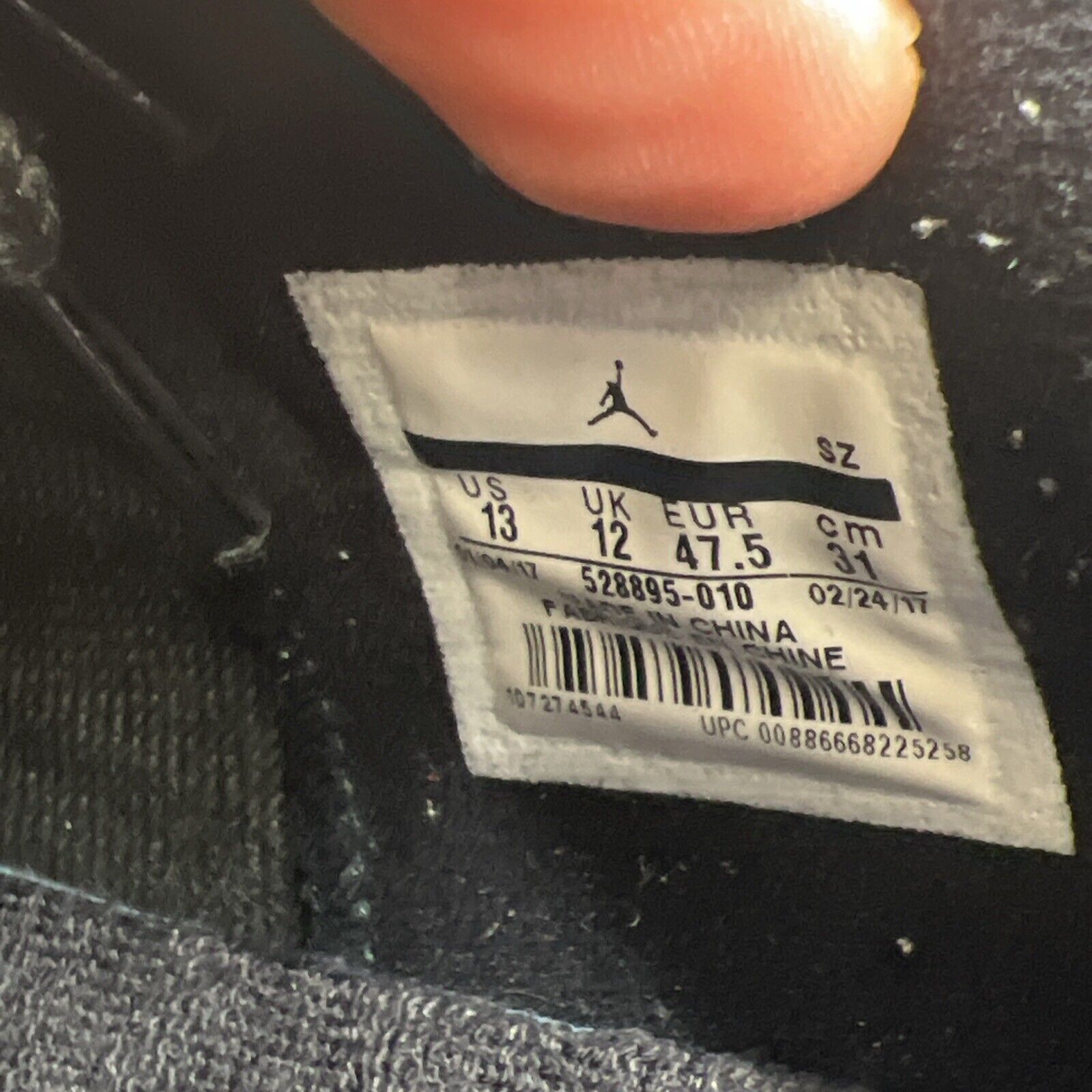 Size 13 - Air Jordan 11 Retro Low Barons (528895-010)