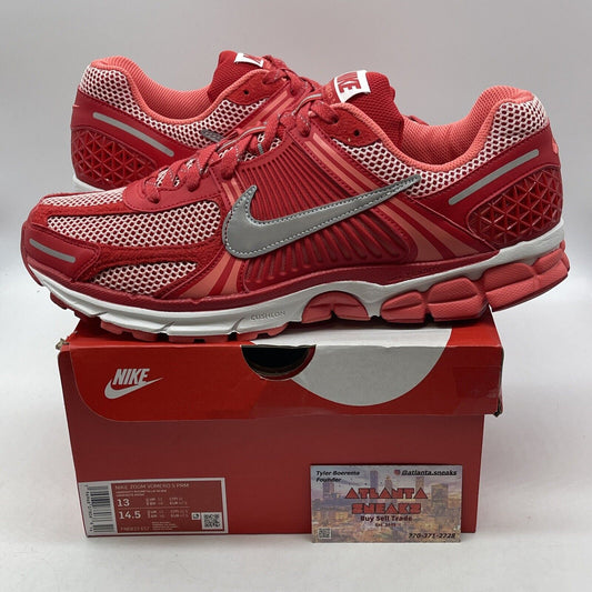 Size 13 - Nike Air Zoom Vomero 5 University Red Suede Leather (FN6833-657)