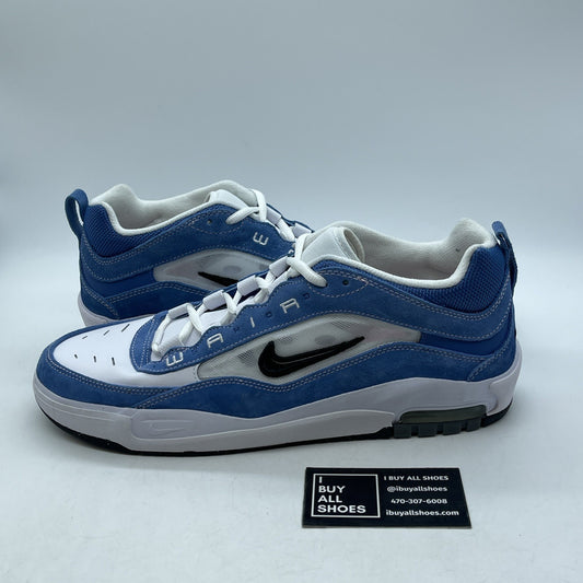Size 12 - Nike Air Max Ishod Wair SB Star Blue Black Suede Leather (FB2393-400)