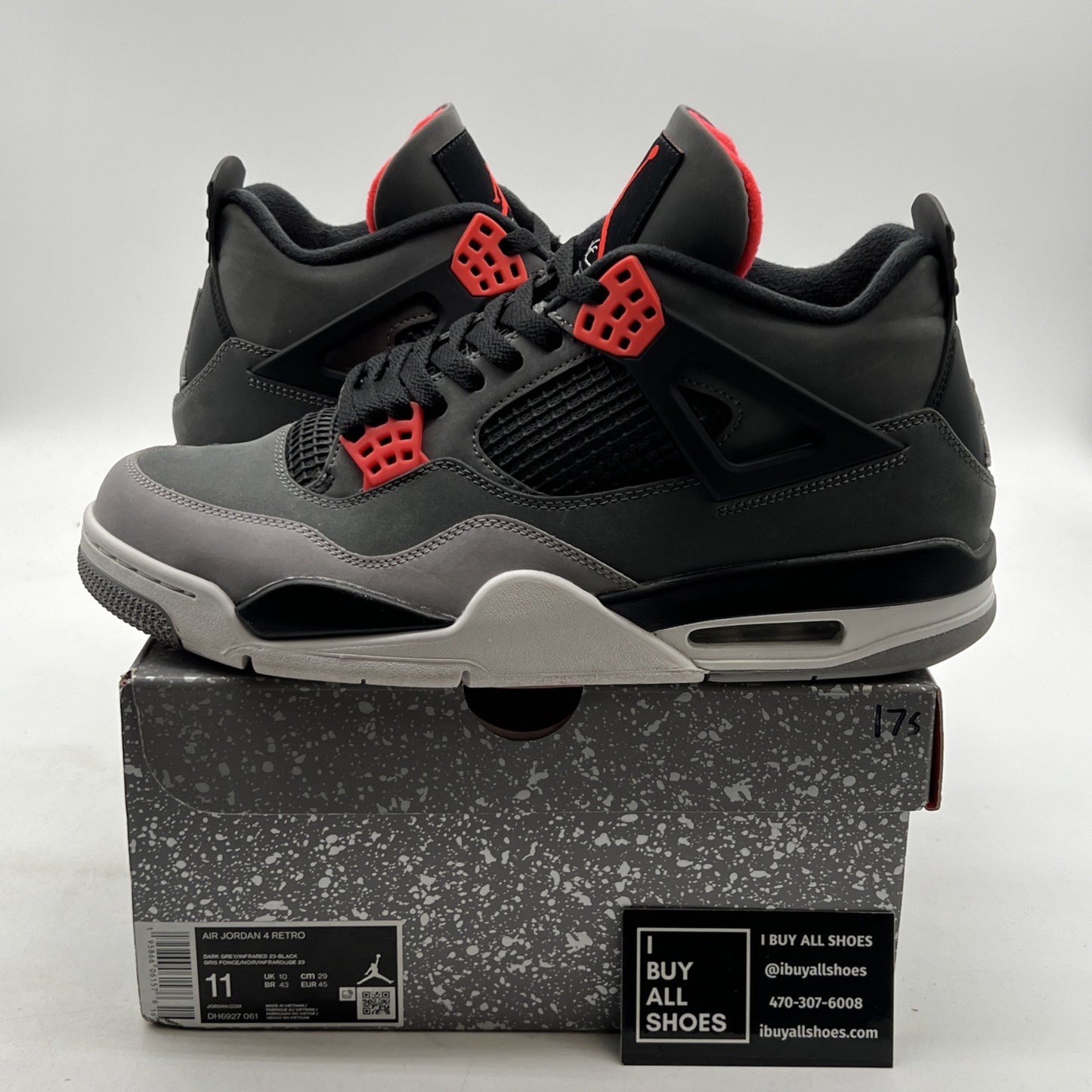 Size 11 - Air Jordan 4 Retro Mid Infrared (DH6927-061)