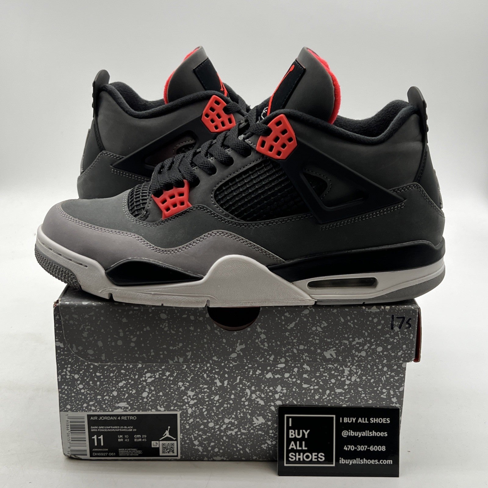 Size 11 - Air Jordan 4 Retro Mid Infrared (DH6927-061)