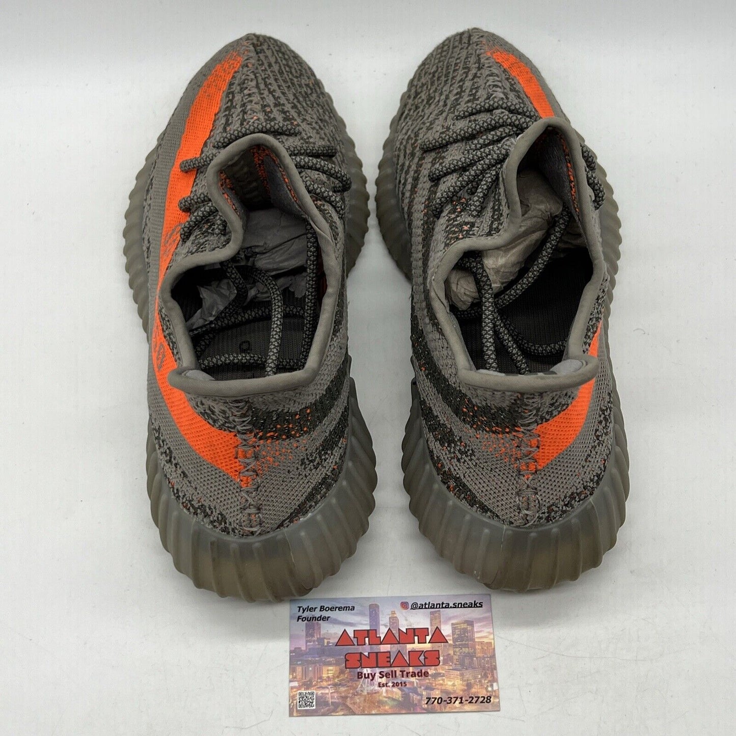 Size 11 - adidas Yeezy Boost 350 V2 Low Beluga Reflective Orange Grey (GW1229)