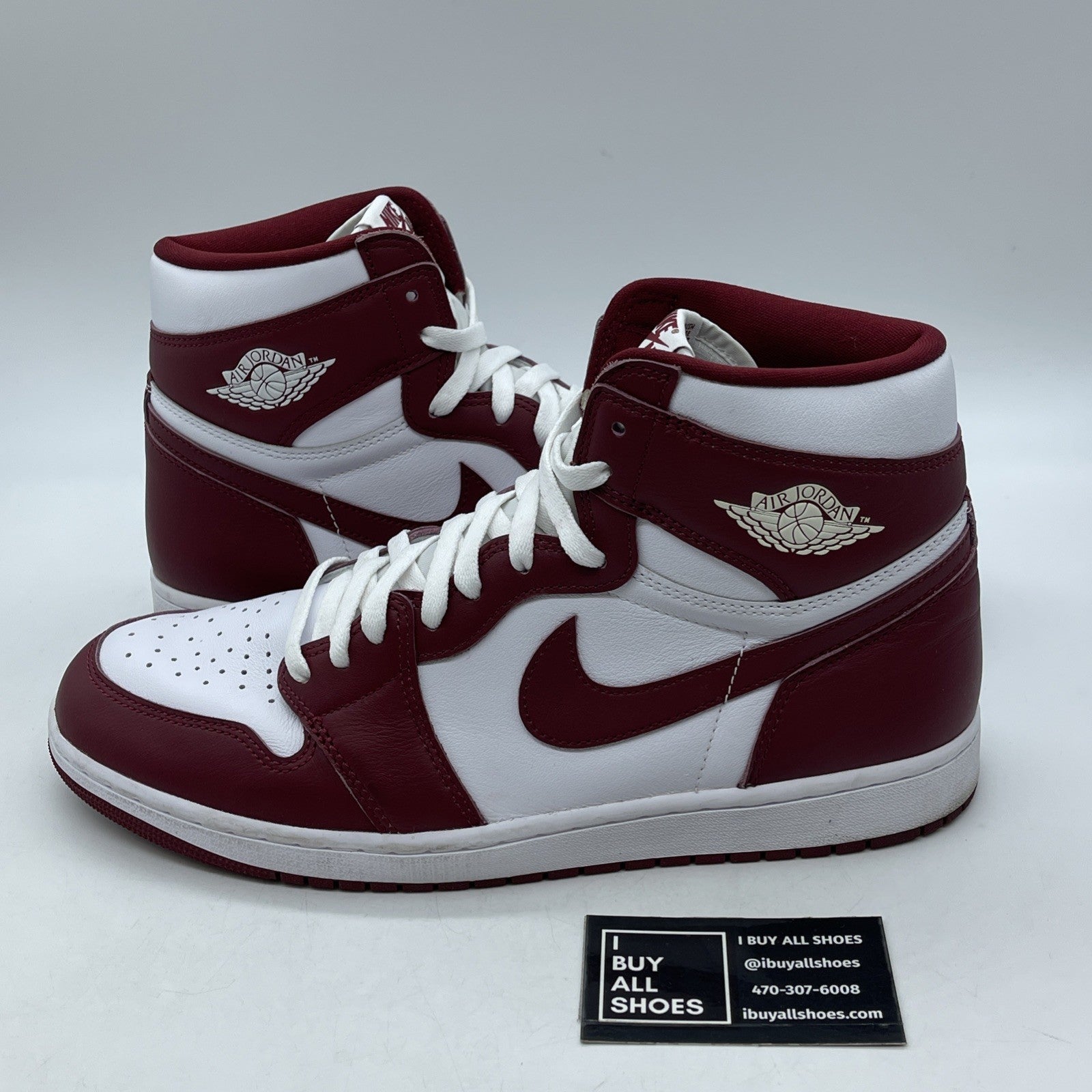 Size 12.5 - Air Jordan 1 Retro OG High Artisanal Red White Leather (DZ5485-160)