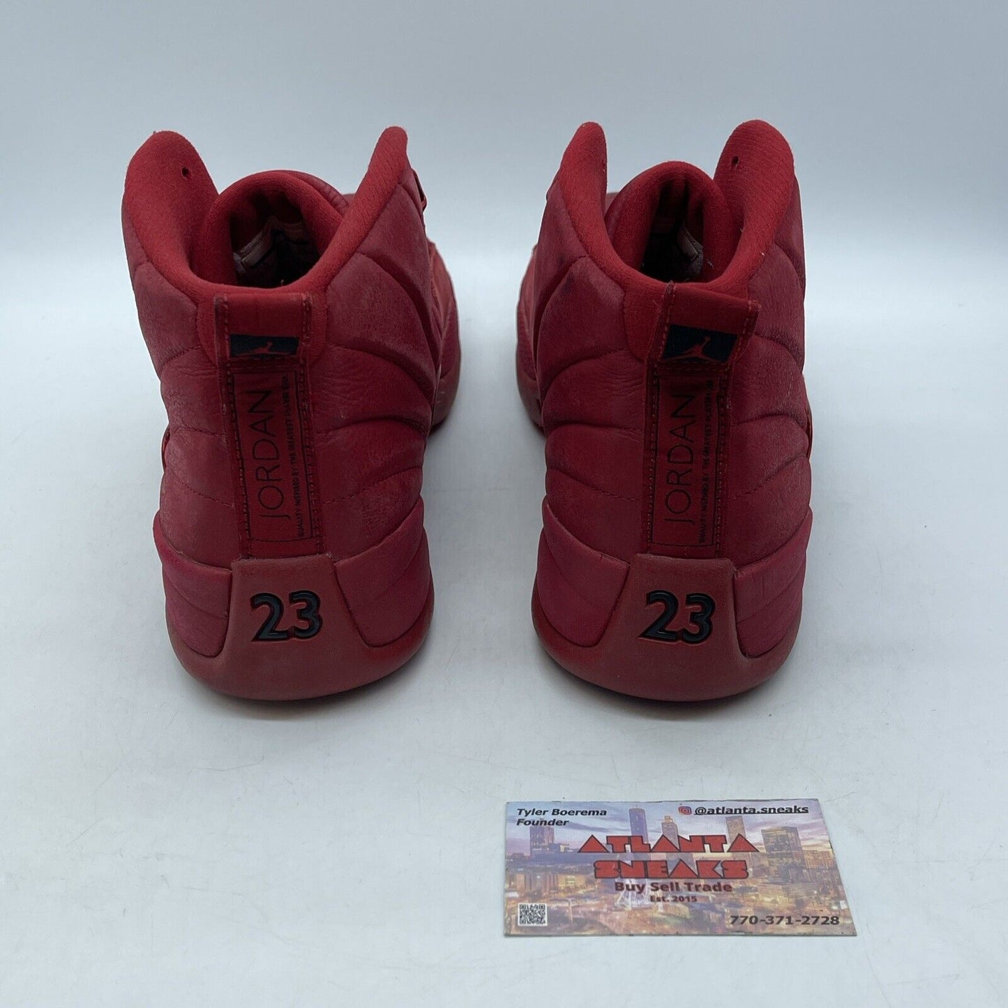 Size 11 - Air Jordan 12 Retro Gym Red Black Suede (130690-601)