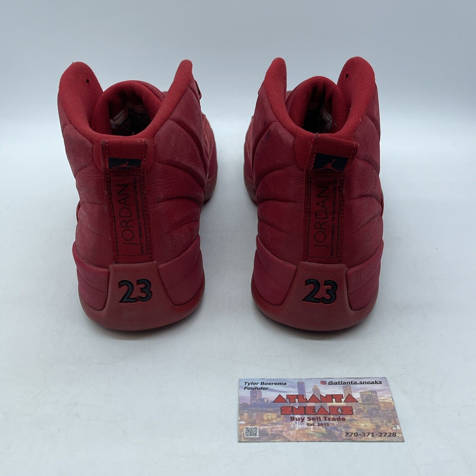 Size 11 - Air Jordan 12 Retro Gym Red Black Suede (130690-601)