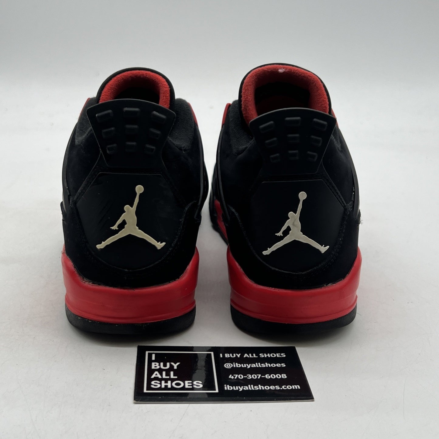 Size 6.5Y - Air Jordan 4 Retro Mid Red Thunder (408452-016)