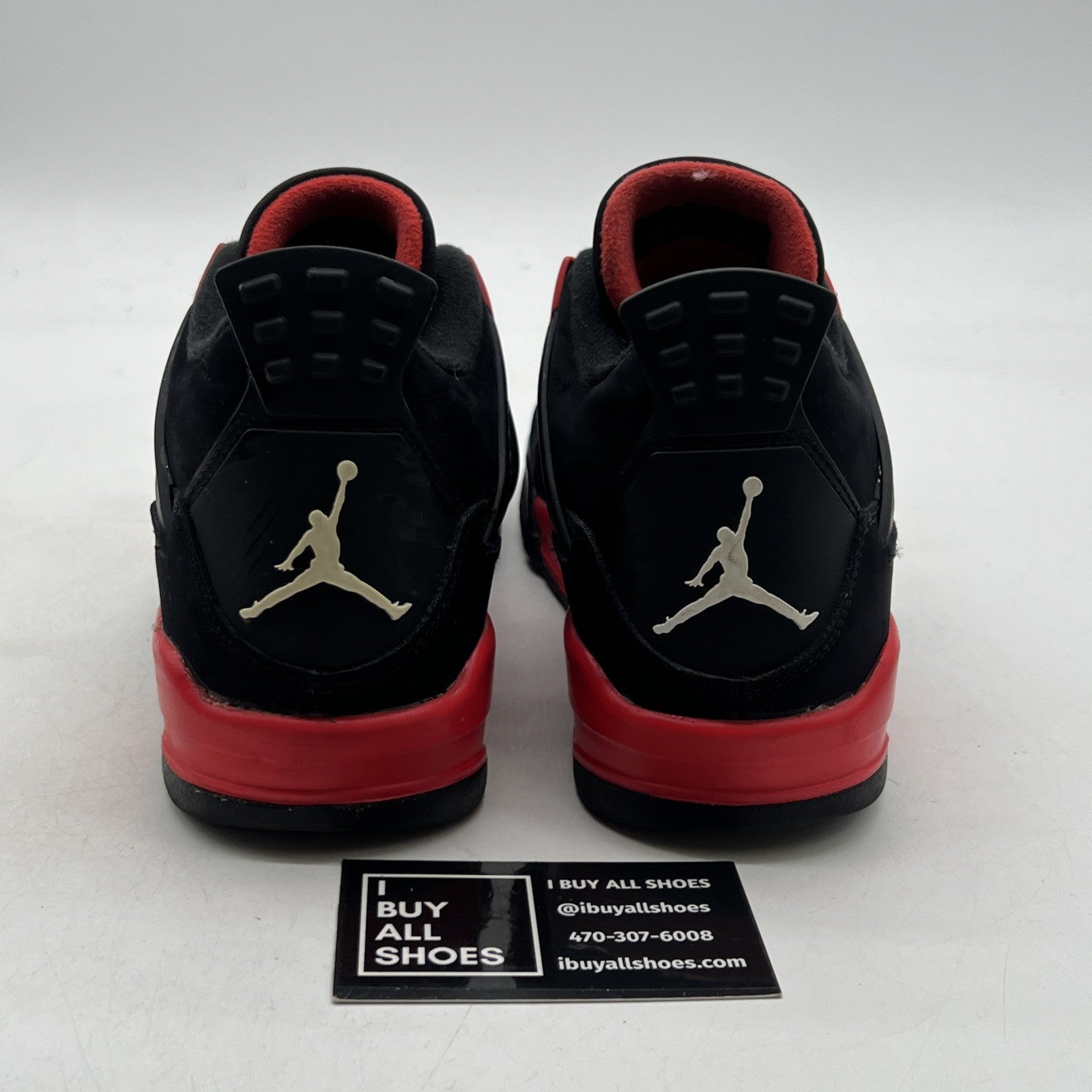Size 6.5Y - Air Jordan 4 Retro Mid Red Thunder (408452-016)
