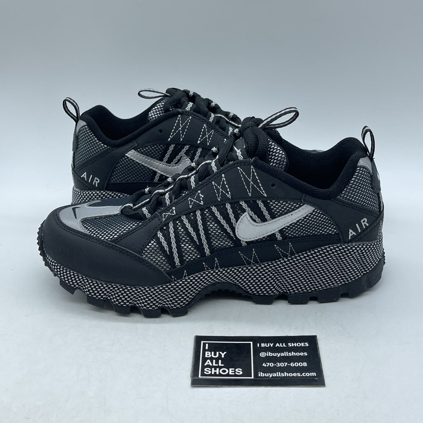 Size 8 - Wmns Air Humara Shoes 'Black/Metallic Silver (FB9982-001)