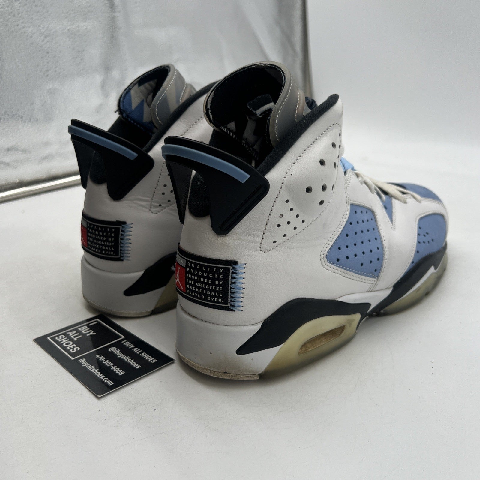 Size 8 - Air Jordan 6 Retro Mid UNC Home (CT8529-410)