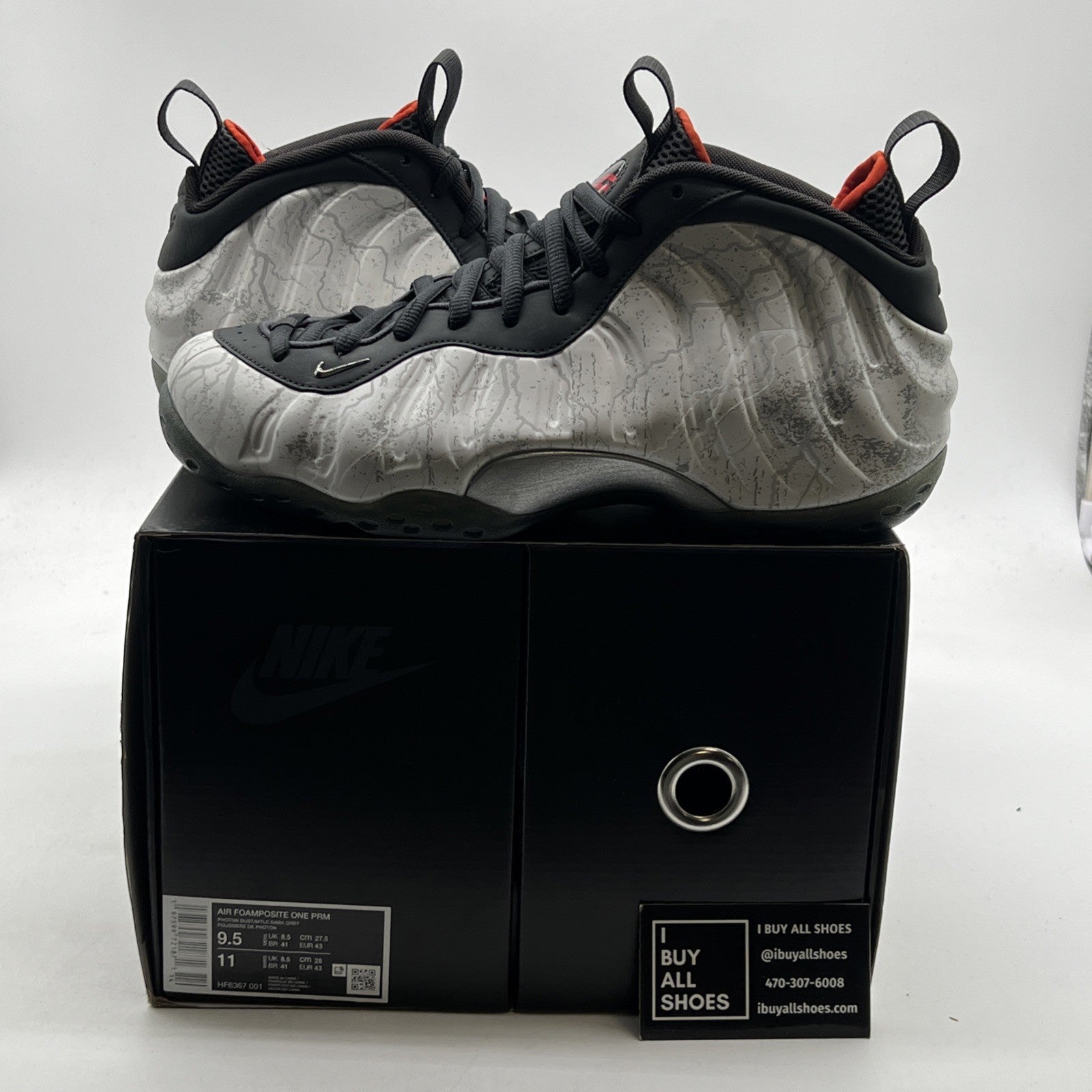 Size 9.5 - Nike Tekken 8 x Air Foamposite One Premium Jin Kazama (HF6367-001)