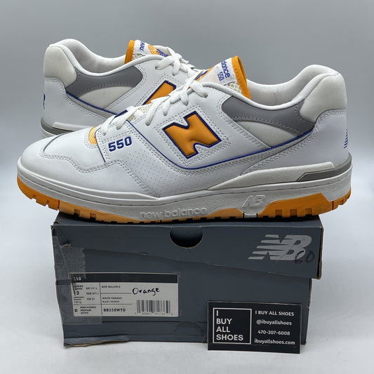 Size 13 - New Balance 550 Lakers Pack Vibrant Orange (BB550WTO)