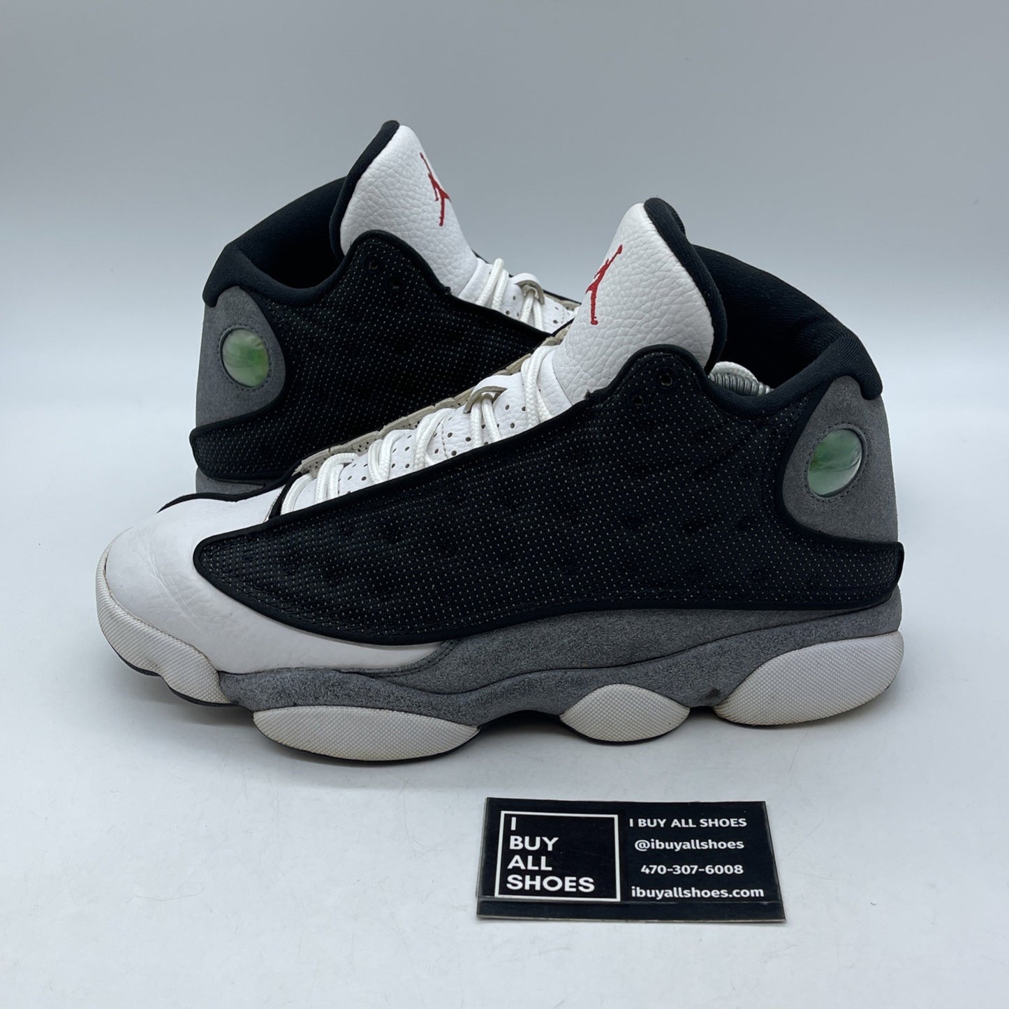 Size 9 - Air Jordan 13 Retro Black Flint Grey Suede Leather (DJ5982-060)