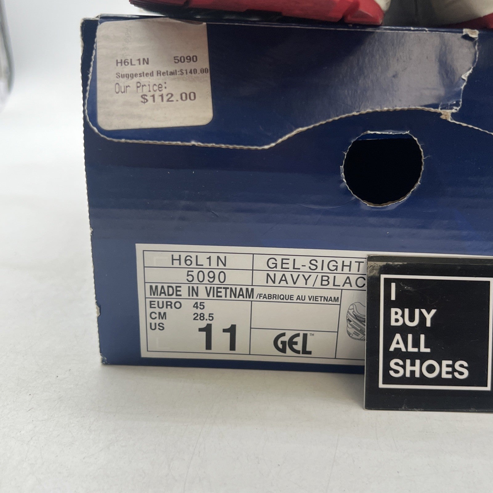 Size 11 - Asics Gel Sight Selvedge Denim (H6L1N5090)