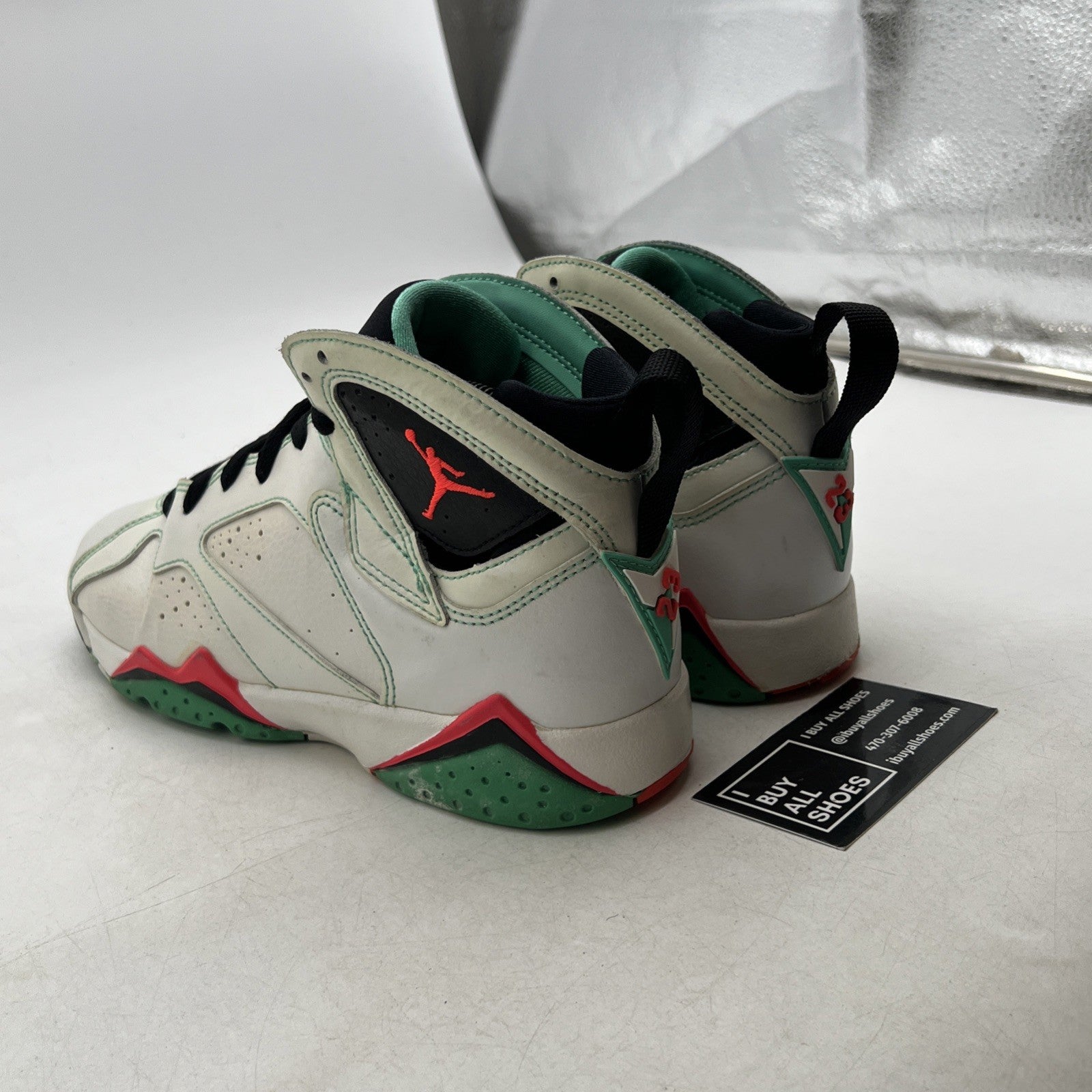 Size 7Y - Nike Air Jordan 7 Retro Verde (705417-138)