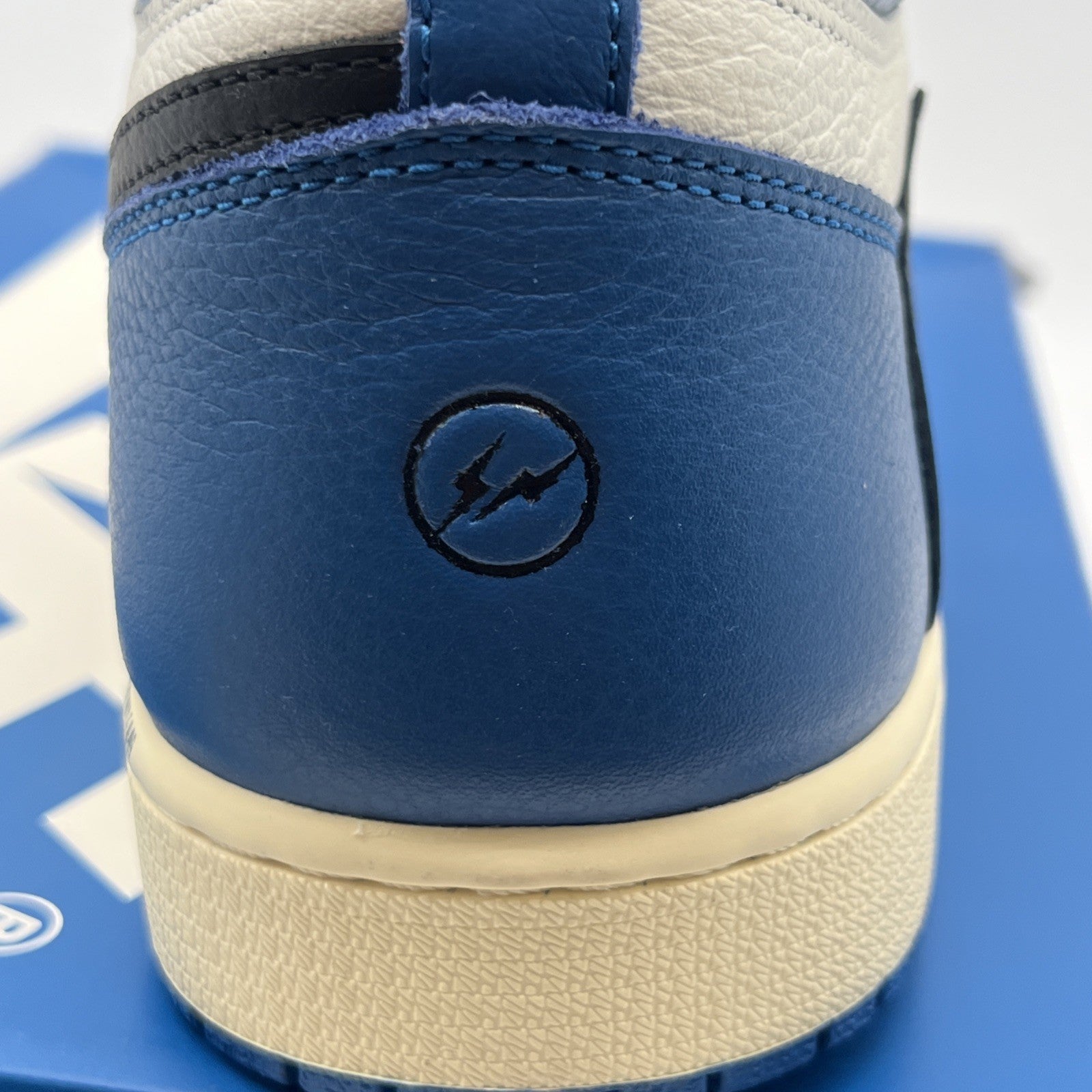 Size 12 - Air Jordan 1 Retro x Fragment Design x Travis Scott High Blue