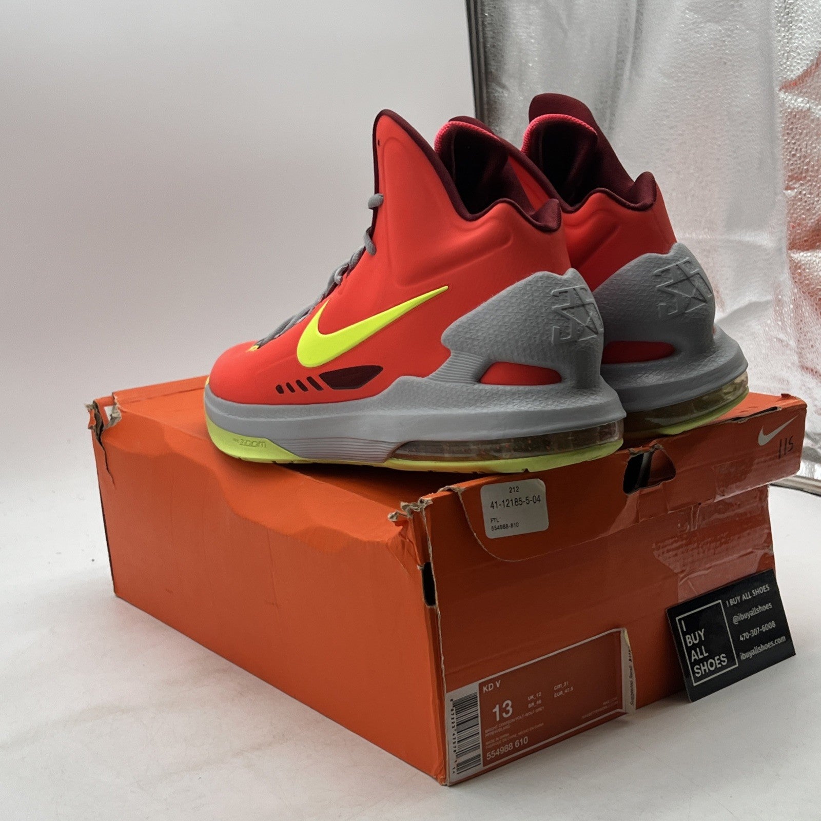 Size 13 - Nike KD 5 DMV - (554988-610)