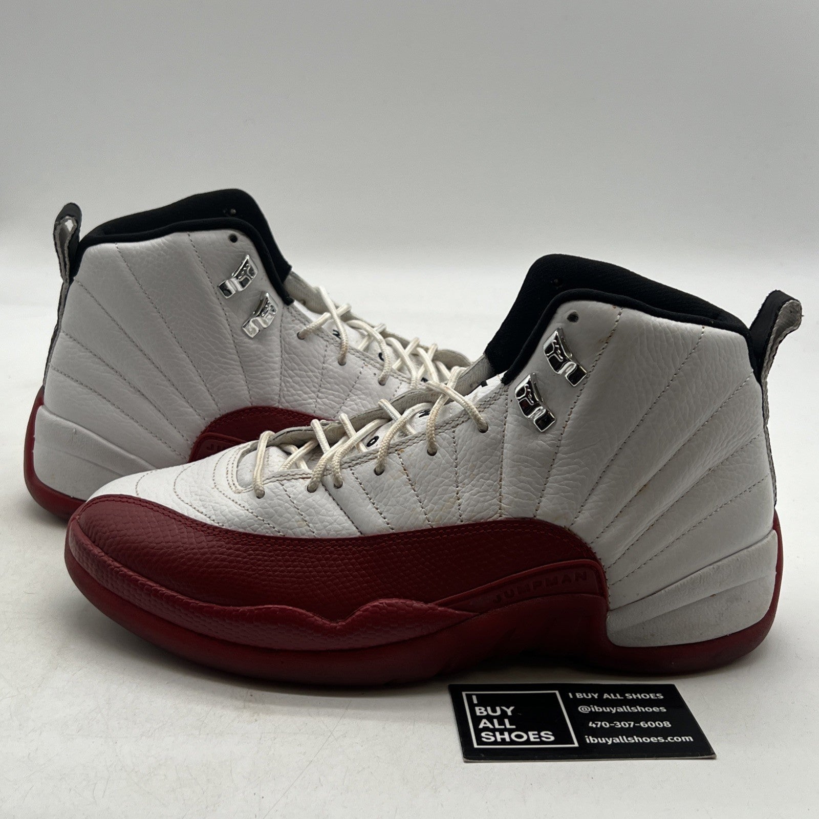 Size 9 - Air Jordan 12 Retro 2009 Cherry (130690-110)