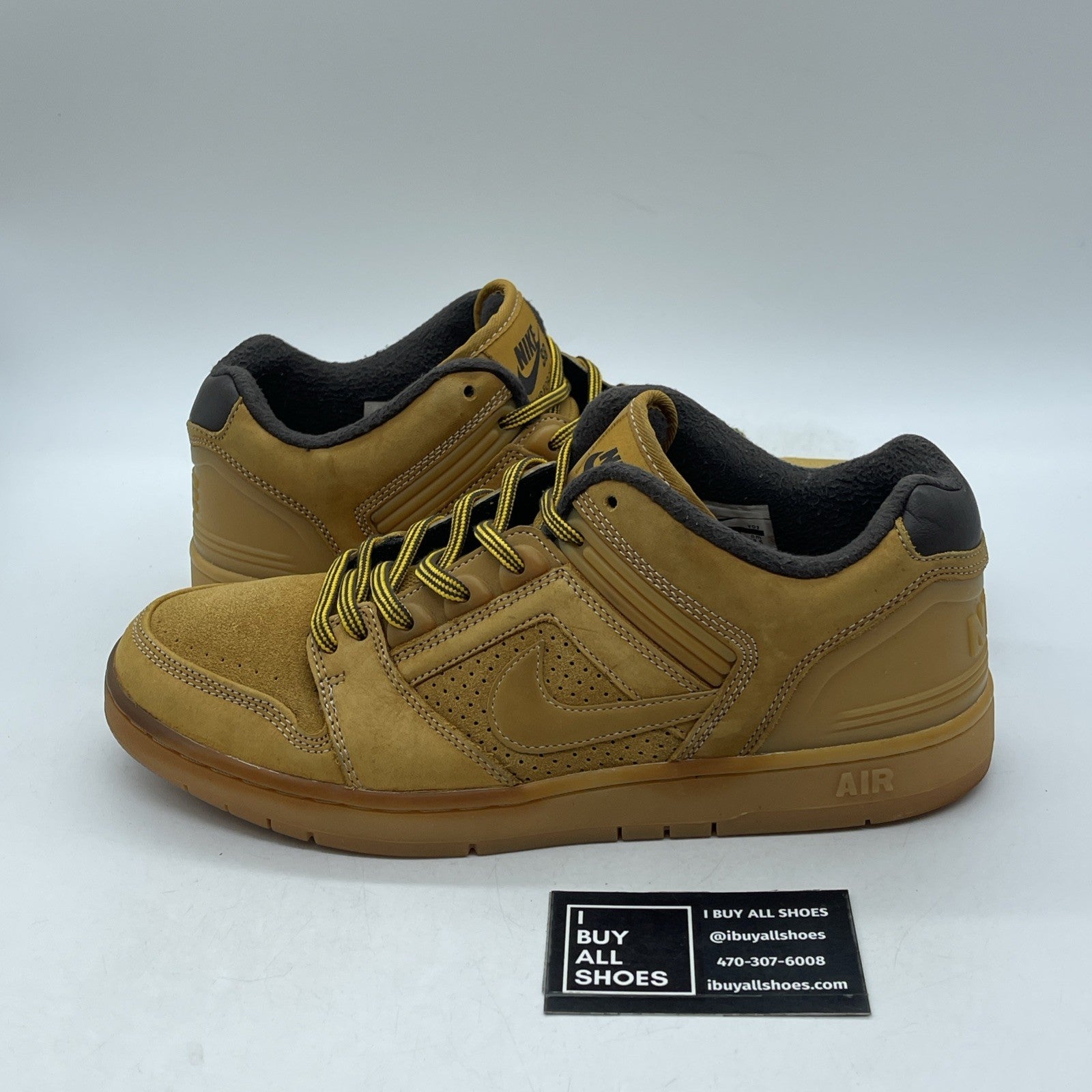 Size 10.5 - Nike Air Force 2 SB Premium Low Baroque Brown (AV380-772)