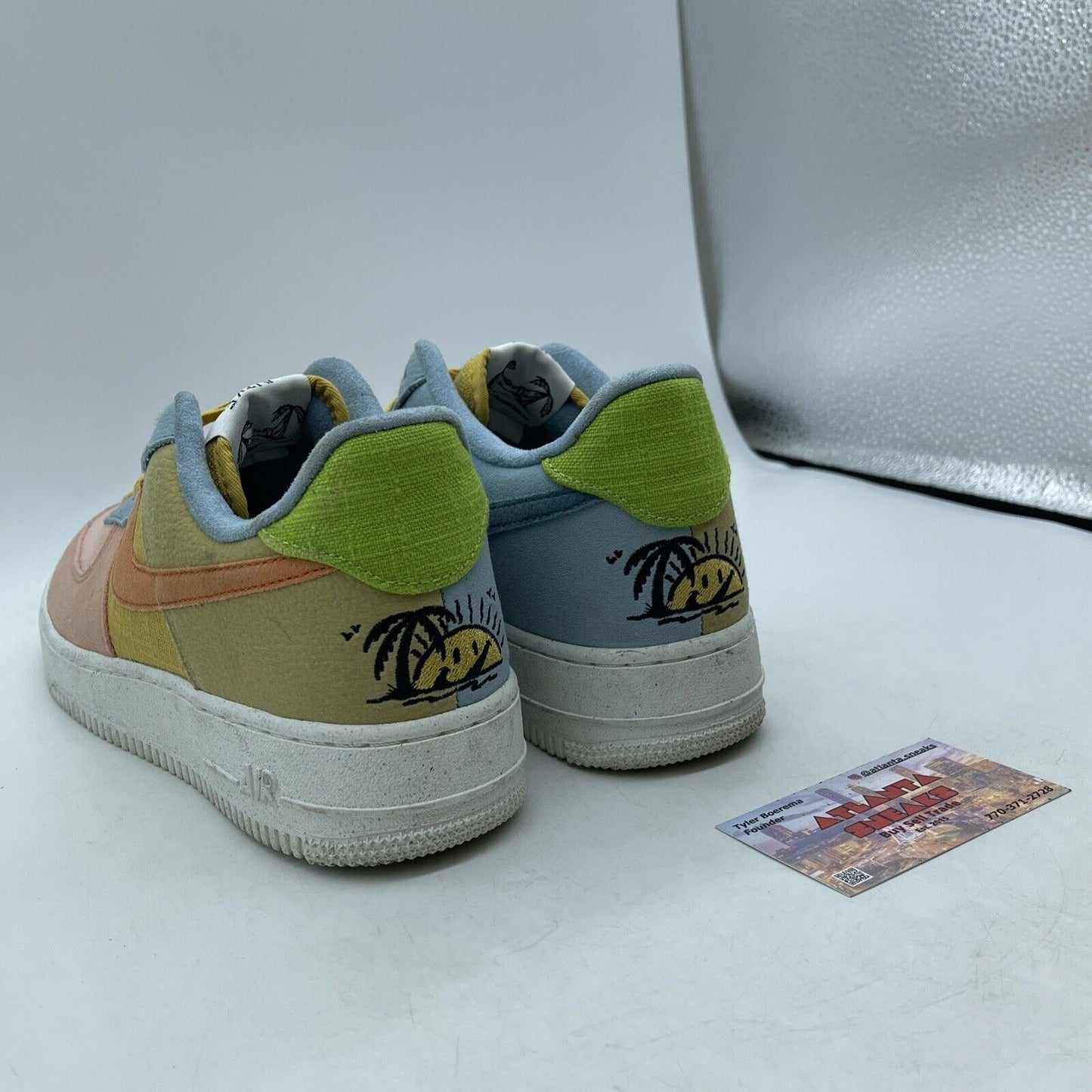 Size 8.5 - Nike Air Force 1 '07 LV8 Next Nature Low Sun Club Multi (DQ4531-700)