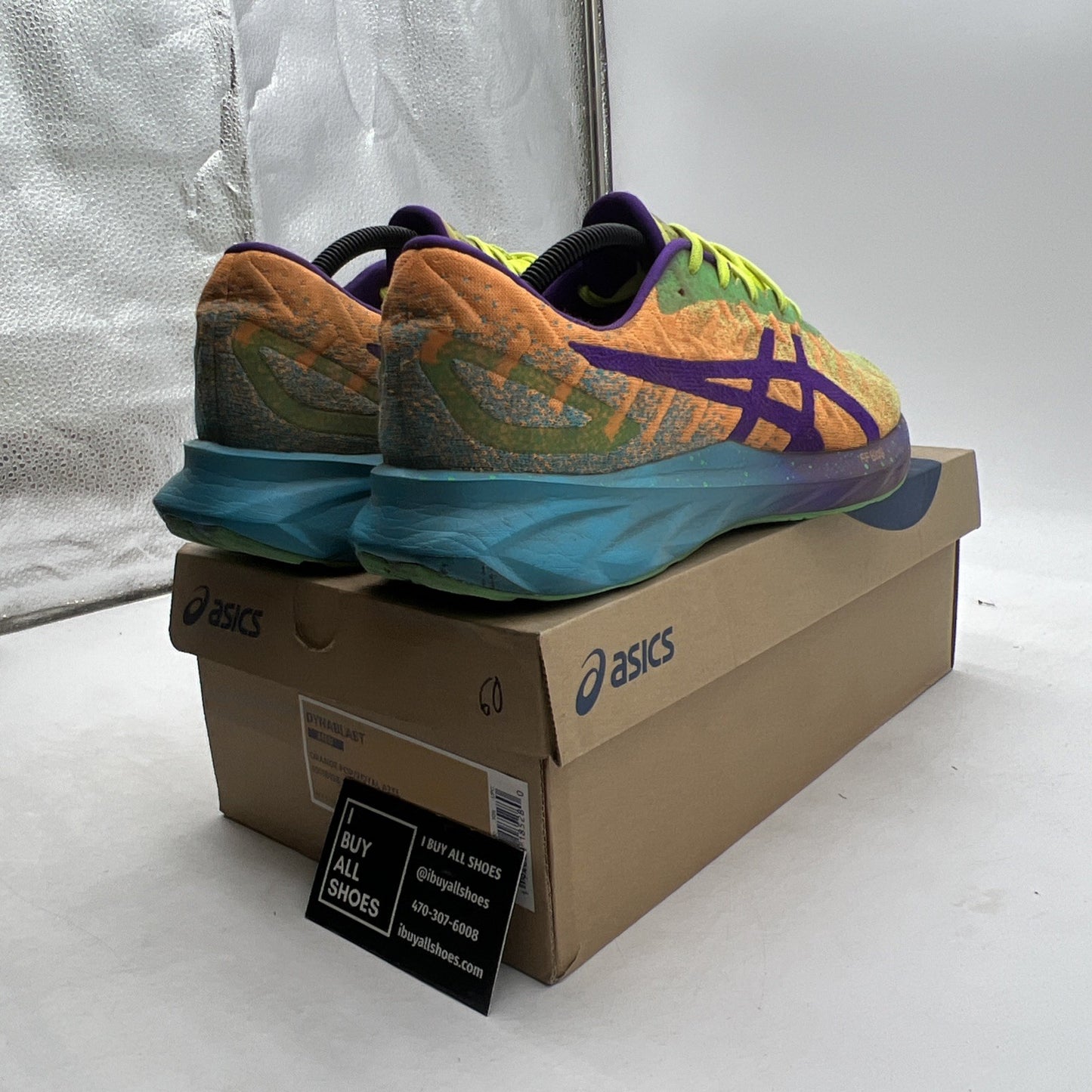Size 10.5 - Asics DynaBlast Orange Pop Azel (1011B126-800)