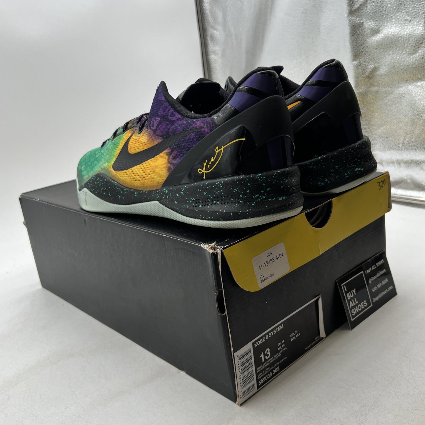 Size 13 - Nike Kobe 8 Easter - (555035-302)