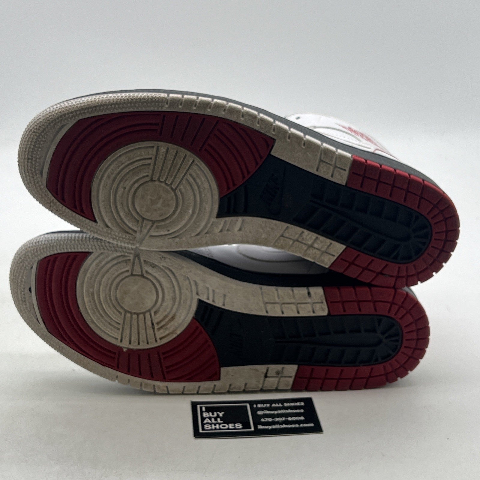 Size 11.5 - Air Jordan 1 Retro 86 White Gym Red (644490-101)